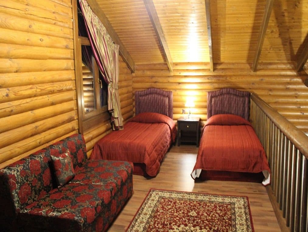 Natura Chalets Mega Chorio Экстерьер фото
